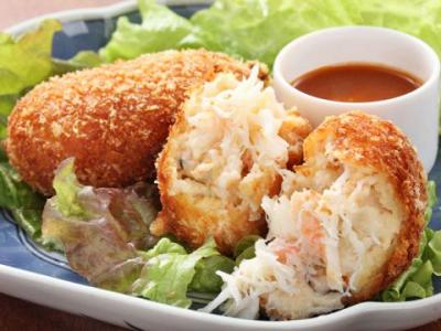 【絶対食べたい名物料理 NО,5】蟹蟹クリームコロッケ