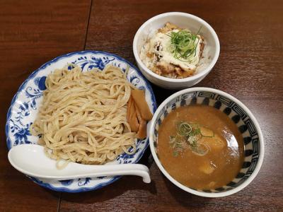 つけ麺+ミニチャーシューマヨ丼