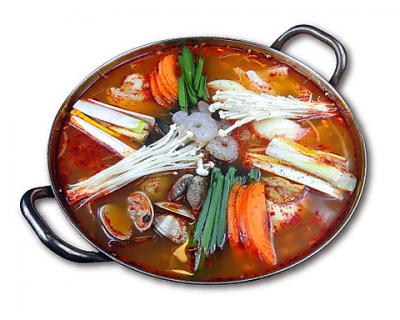 海鮮ちゃんぽん鍋