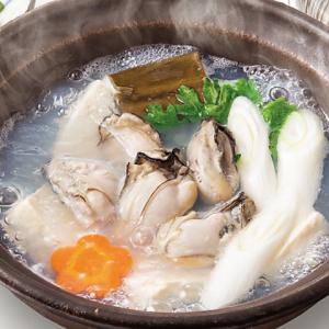 牡蠣と豆腐のねぎ間鍋(一人前)