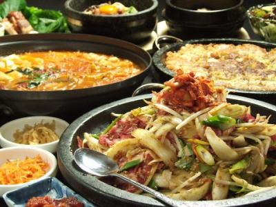 【要予約】韓国料理を存分に楽しめる！8品/1749円コース