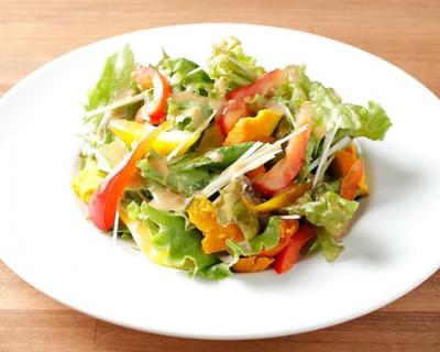 国分寺野菜のグリーンサラダ～西京味噌のドレッシング～