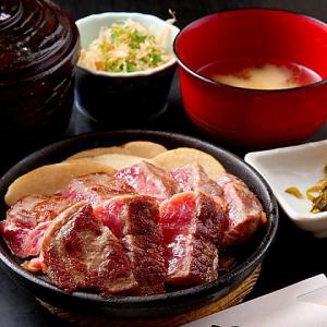 【限定10食★】牛ロースステーキ鉄板焼800円