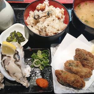 生牡蛎定食