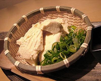 川島のざる豆腐