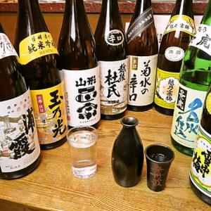 自慢の厳選銘柄の日本酒がそろっています！