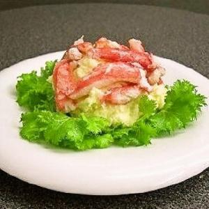 蟹のポテトサラダ