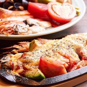 魚介と野菜の洋風鉄板焼き