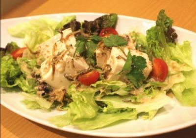 豆腐サラダ/シーザーサラダ/パリパリ野菜サラダ 胡麻ドレ仕立て