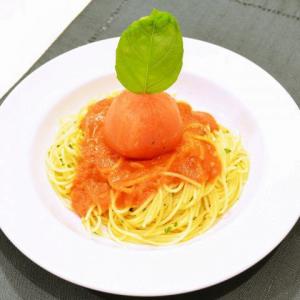 丸ごとトマトのペペロンチーノ