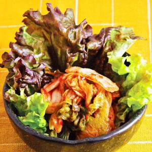 白菜キムチ/広島菜/冷やしトマト/塩こぶキュウリ