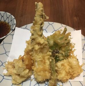 穴子の天ぷら/穴子白焼き