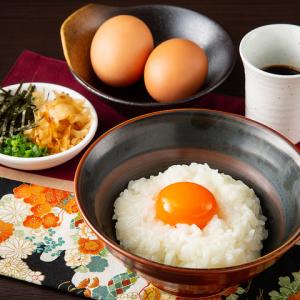 福岡県糸島産つまめる地卵「つまんでご卵」を使用した”究極のTKG”