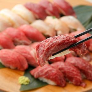 厳選肉で仕上げる肉寿司の食べ飲み放題コース！炙る事によってより一層お肉の旨味を引き出します♪