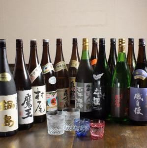 千葉の地酒を始め、全国各地のプレミアム日本酒・焼酎が勢揃い！