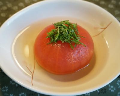 【上品な和の味わい】トマトの煮浸し