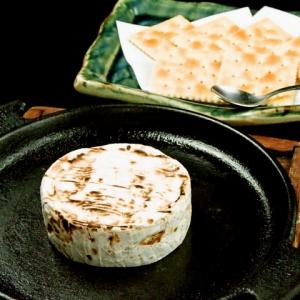 カマンベールチーズの鉄板焼
