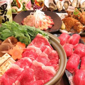「しゃぶしゃぶ」or「カイノミステーキ＆肉寿司」?！選べるメインの歓送迎会コースご予約受付中！
