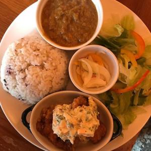 【SPECIAL LUNCH！】日替わりメニュー付き「カレーランチプレート」one880円(税抜)、two980円(税抜)♪