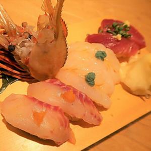 恵比寿で修業を積んだ店主が琥珀酢で握る寿司！！