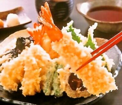 カラッと揚がってサクッと美味い【天ぷら】！！