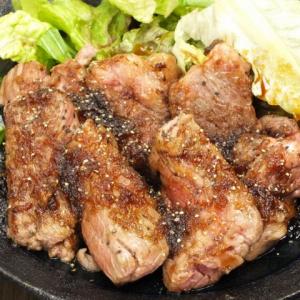 程よい赤身肉のステーキ”ビフテキ”