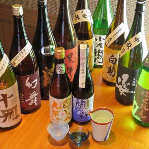 お料理に合う日本酒や焼酎を豊富にご用意しております！