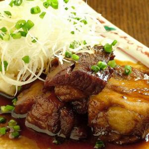 豚の角煮 with マッシュポテト