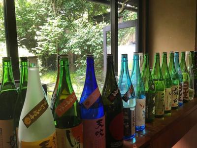 【夜】日本酒の品ぞろえが自慢♪他店ではあまりみかけない地酒あります☆