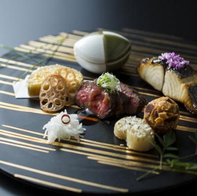 【ディナー】日本料理でめぐる四季の旅