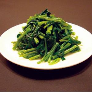 空心菜の炒め (塩味・辛味)/エンドウ若芽の炒め (塩味)