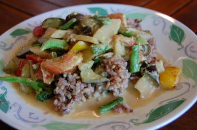 タイ式野菜カレー