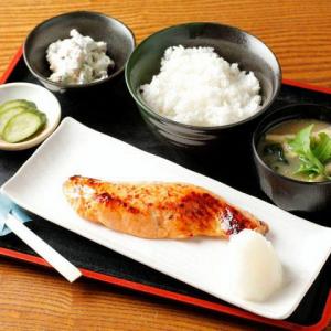 銀鮭味噌漬 定食