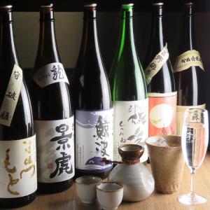 【アルコールは90種類以上常備！】日本酒はもちろん、焼酎やワイン、美容ドリンク等豊富な種類が自慢♪