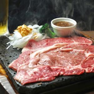 【絶品の肉料理】和牛・国産牛はA-4、A-5ランクの牛肉を使用！溶岩石で焼肉スタイルでも楽しめる！