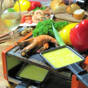 魚介と野菜のチーズフォンデュコース
