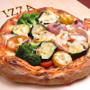 季節の野菜ピザ