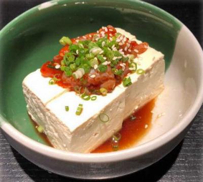 生たこキムチ豆腐