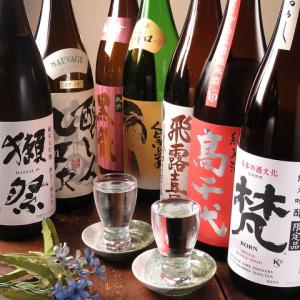 【日本酒・地酒多数有★】お酒の種類は140種類以上を常備！日本酒・地酒・ワインなどもございます♪450円~
