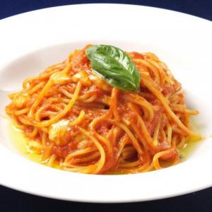 イタリアソーセージのトマトソーススパゲッティ